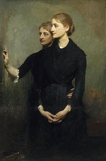 Abbott Handerson Thayer The Sisters oil painting picture